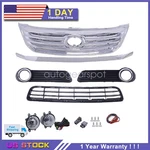 Front Upper+lower Grille W/hood Trim&fog Light Fits Toyota Avalon 2008 2009 2010. Fixed Price $138.99.