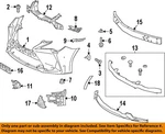 Toyota Oem 17-25 Crown Signia Components-bumper Cover Retainer 5387930060. Fixed Price $10.21.