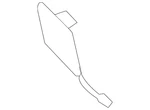 Genuine Bmw Tow Eye Cap 51-11-7-187-956. Fixed Price $28.55.