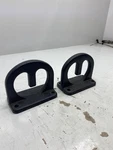 Used Oem Mopar Front Bumper Tow Hooks 2003-2011 Dodge Ram 2500 3500 52020587AB. Fixed Price $149.00.