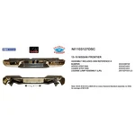 New Chrome Rear Step Bumper Assembly Fits 2013-2021 Nissan Frontier Pickup. Fixed Price $672.96.