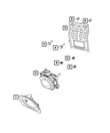 Genuine Mopar Sensor Cover 68234574AA. Fixed Price $31.34.