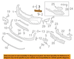 Hyundai Oem Santa Fe Front Bumper Grille Grill-outer Bracket Right 865284Z500. Fixed Price $16.49.