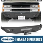 Hooke Road Front Bumper Bar W/ Light For 1988-1998 Gmc Chevy C/k 1500 2500 3500. Fixed Price $449.99.