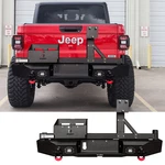 Vijay For 2020-2025 Jeep Gladiator Jt Steel Rear Bumper W/tire Carrier&led Light. Fixed Price $649.99.