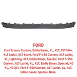 Ford Bronco 19921996 / F-series 19921997 Front Lower Valance Textured Plastic. Fixed Price $66.99.