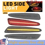 4/8X For 05-2013 Chevy Corvette C6 Clear Led Side Marker Signal Light Front+rear. Fixed Price $151.99.