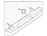 Genuine Nissan Bumper Assembly 85022-9BF1D. Fixed Price $800.56.