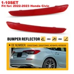 Red Lens Bumper Rear Reflector Marker Driver+passenger For 2022-2023 Honda Civic. Fixed Price $94.49.