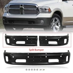 Black Steel Front Bumper Face Bar For 2013-2018 Dodge Ram 1500 W/senser Holes. Fixed Price $160.00.