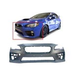 Front Bumper Cover For 2015-2017 Subaru Wrx/wrx Sti Primed SU1000175. Fixed Price $304.08.