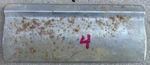 Ford Thunderbird Rear Bumper Fuel Filler Door Chrome 1961-1963 61-63 Oem 4. Fixed Price $40.00.