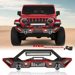 Aaiwa For 2007-2024 Jeep Wrangler Jk Jl Jt Front Bumper New W/winch Plate. Fixed Price $304.99.