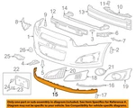 Gm Oem 12-20 Sonic Bumper Components-lower Deflector 96694779. Fixed Price $115.38.
