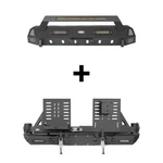 Fit Toyota Tacoma 2016-2023 Steel Stubby Front Bumper +rear W/tire Holder. Fixed Price $859.45.