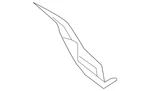 Genuine Nissan Bumper Cover Spacer Panel 78816-3YM0A. Fixed Price $25.16.