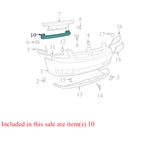 2008-2010 Chrysler Town & Country Bumper Impact Bar Used Oem 5113162AA. Fixed Price $219.99.
