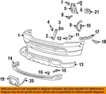 Ford Oem 01-04 Excursion Front Bumper Components-mount Plate 1C3Z17B985AA. Fixed Price $45.50.