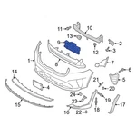 For Kia Sorento 2019-2020 86520C6800 Front Bumper Impact Absorber. Fixed Price $119.31.