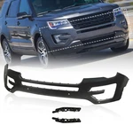 Black Front Bumper Plastic 2016-2017 Ford Explorer FO1000727/FB5Z17D957CPTM. Fixed Price $106.17.