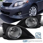 Fits Toyota 09-10 Corolla Clear Driving Bumper Lamps Fog Lights Pair Kit+switch. Fixed Price $34.95.