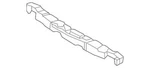 Genuine Ford Lincoln 2002-2004 Navigator Bumper Cover Support Rail 2L7Z17E855AA. Fixed Price $85.49.