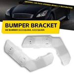 Pair Front Left & Right Bumper Bracket For Infiniti G37 2008-2013 Q60 2014-15. Fixed Price $23.74.