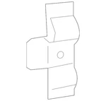 Genuine Ford Impact Bar Pad AE8Z-17787-B. Fixed Price $8.66.