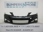 Oem 2011-2015 Lexus IS250/IS350 W/sensor Holes W/o Washers Front Bumper Cover. Fixed Price $235.00.