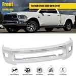 For Ram 2500 3500 2010-2018 Chrome New W/ Sensor Holes Steel Front Bumper. Fixed Price $166.67.