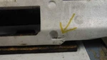 01 02 03 Prius Rear Bumper Reinf 249355. Fixed Price $35.00.
