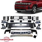 For Hyundai Santa Fe Limited 2024-2025 Upper+lower Bumper W/grille/brackets Kit. Fixed Price $1215.99.