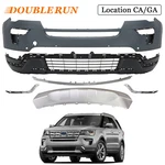 Front Bumper Assembly Cover Primed W/park Sensors Ford Explorer 2018 2019. Fixed Price $325.09.