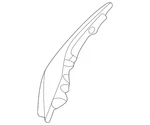 Genuine Nissan Bumper Trim 62414-6JF6D. Fixed Price $30.33.