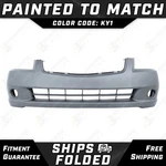 New Painted *KY1 Silver* Front Bumper Cover Fascia For 2005-2006 Nissan Altima. Fixed Price $390.99.