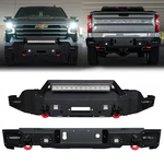 Vijay For 2022-2023 Chevy SILVERADO1500 Steel Front/rear Bumper With Winch Plate. Fixed Price $569.99.