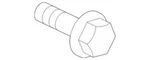 Oem New Ford Genuine Valance Panel Bolt W503924-S439-. Fixed Price $17.26.