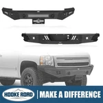 Hooke Road Front & Rear Bumpers W/ Led Lights Fit 07-13 Chevrolet Silverado 1500. Fixed Price $919.99.