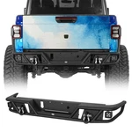 Offroad Tubular Rear Back Bumper W/ D-rings Fit 2020-2026 Jeep Gladiator Jt. Fixed Price $299.79.