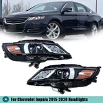 Fit For Chevrolet Impala 2015-2020 Headlights Headlamps Black Left+right Halogen. Fixed Price $123.60.