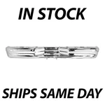 New Chrome Rear Bumper Face Bar 2007-2014 Ford Econoline Van W/ Park Assist. Fixed Price $400.99.