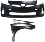 Front Bumper Cover Assembly For 2010-2011 Toyota Prius, 2-PIECE Kit, Primed. Fixed Price $499.95.