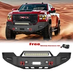 Aaiwa Steel Front Bumper Fits 2015-2019 Gmc Sierra 2500/3500 W/winch Plate. Fixed Price $729.99.