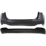 New Bumper Covers Fascias Set Of 2 Rear Upper For Kia KI1115104, KI1100176 Pair. Fixed Price $260.51.