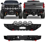 Vijay For 2014-2021 Toyota Tundra Front/rear Bumper With Winch Plate&led Light. Fixed Price $829.99.