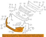 Ford Oem 14-18 Transit Connect Components-bumper Cover DT1Z17D957C. Fixed Price $470.63.