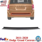 Rear Bumper Step Pad Scuff With Chrome Trim For 2011-2020 Dodge Grand Caravan. Fixed Price $77.65.