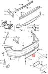 Genuine Porsche 911 Carrera 2. Retaining Rail 99750583700. Fixed Price $54.92.