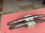 1939? 1940? Lasalle Front And Rear Bumpers, Original Pair.. Fixed Price $245.00.