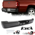 Black Rear Step Bumper W/ Led Light For 2005-2011 Dodge Dakota Pickup 55077652AB. Fixed Price $172.90.
